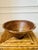 Mid-Century Modern Vintage 1970’s Signed Brown Terracotta Bowl in Bronze & Pale Green Shades For Sale - Image 3 of 17