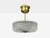 1960s Carl Fagerlund Style, Pendant Light, Brass, Textured Glass, Sweden For Sale - Image 4 of 10