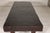 Rustic and Robust Coffee Table with Honeycomb Patterns and Dark Custom Finish For Sale - Image 4 of 12