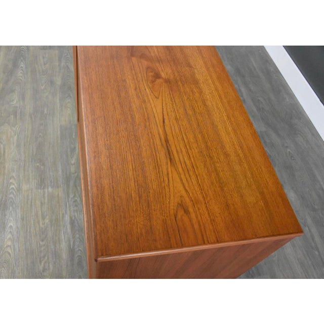 1960s Nils Jonsson Danish Modern Teak Dresser For Sale In Boston - Image 6 of 9