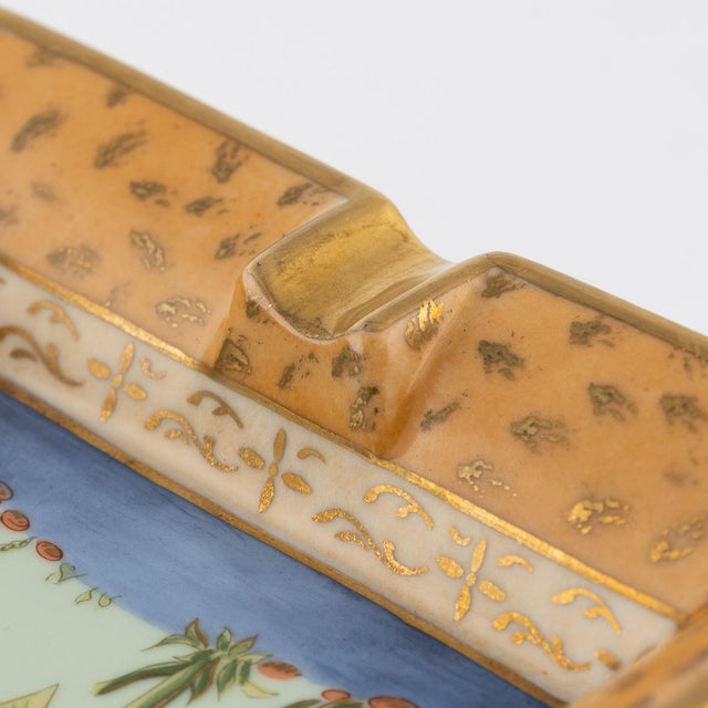 1990s Vintage Ceramic Ashtray from Hermès, 1990s For Sale - Image 5 of 15