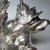 Metal Laminato Ag Silver-Plate Grape Cluster Sculpture For Sale - Image 7 of 12