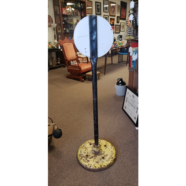 Circa 1920 Porcelain No Parking Sign by Burdick Enamel Sign Co Chairish