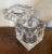 Alessandro Albrizzi Mid-Century Modern Italian lucite ice bucket with swivel lid. Wonderful clear cube. Heavy weight....