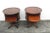 Traditional Grosfelds 1940s Flame Mahogany Side End Tables With Pull Out Tray a Pair For Sale - Image 3 of 12