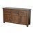 Wood Crafters and Weavers Mission Solid Oak 3 Drawer 3 Door Sideboard - Walnut For Sale - Image 7 of 8