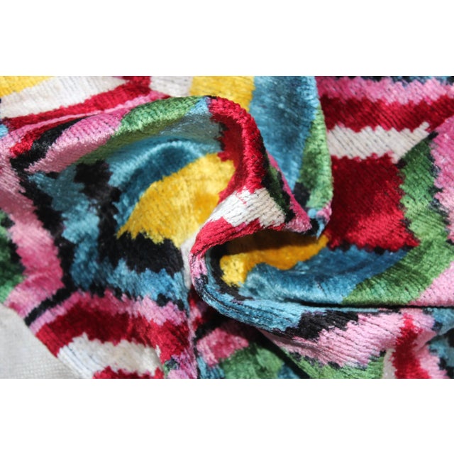 Contemporary Bohemian Gray Décor Hand Knotted Pillow For Sale In Washington DC - Image 6 of 12