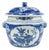 Chinoiserie Covered Jar with Foo Dog Lid For Sale