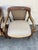 Wood Vintage Pair of Stanley Furniture Company Cane Back Chairs For Sale - Image 7 of 9