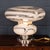 Vintage Italian Hand-Blown Murano Glass Table Lamp, 1970s For Sale - Image 4 of 15