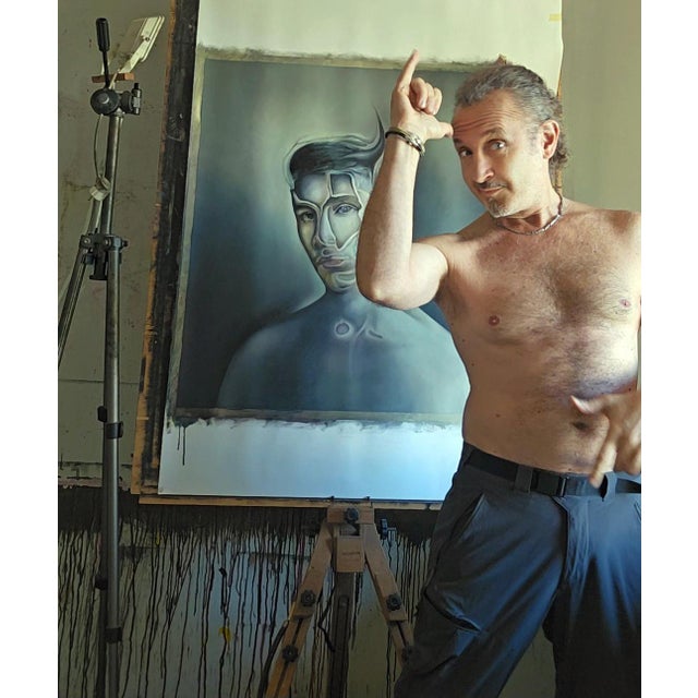 Stefano Mazzolini, Latiziam, 2026, Oil Painting on Canvas For Sale - Image 11 of 18