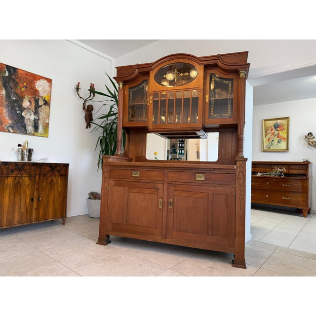Art Nouveau Cabinet, 1890s For Sale - Image 16 of 16