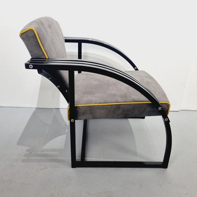 Postmodern Bentwood Lounge Suite, 1980s, Set of 3 For Sale - Image 4 of 18