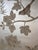 Luxury Hand Painted Silver Foil Wallpaper With Floral & Bird Design, Elegant Chinoiserie Botanical Wallcovering, Custom Oriental Interior Mural For Sale - Image 6 of 10