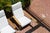 Pair of White Oak Outdoor Lounge Chairs For Sale - Image 11 of 16