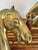 Wood Vintage Brass Horse Head Bookends - Dolbi-Cashier For Sale - Image 7 of 10