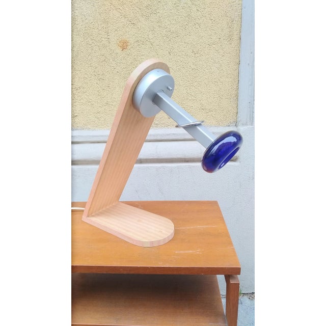 Table Lamp by Ettore Sottsass for Zumtobel, 1980s For Sale - Image 6 of 8