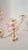 Vintage Silver on Copper Five Arm Convertible Candelabra. This is Beautiful and Elegant. Holds 5 Votive Candles, and You...