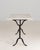 French 19th Century France White Iron Console Table For Sale - Image 3 of 11