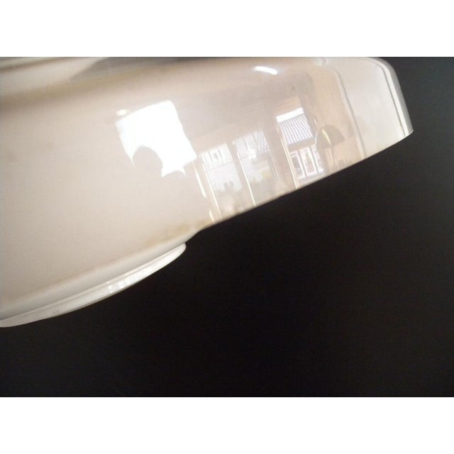 White Bauhaus Ceiling Lamp by Adolf Meyer for Zeiss Ikon For Sale - Image 8 of 18