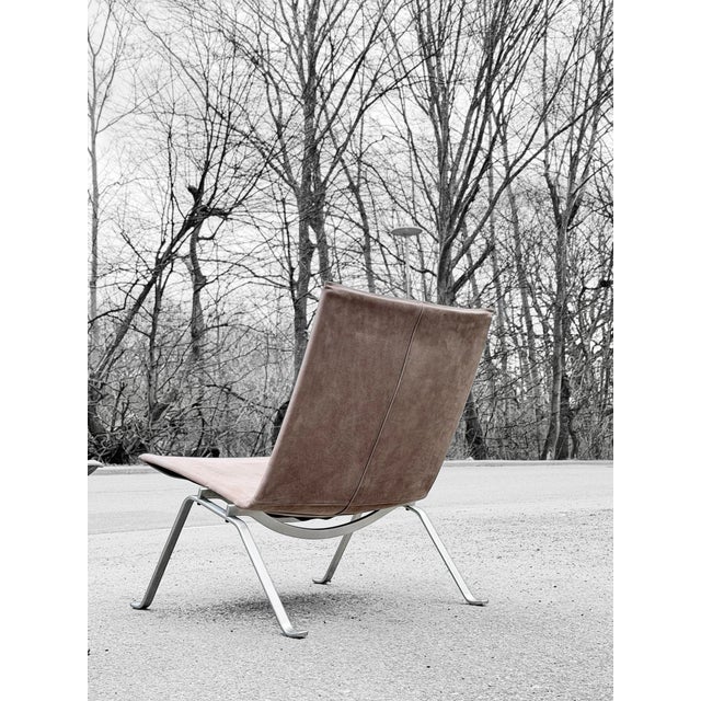 Mid-Century Modern PK22 Lounge Chairs by Poul Kjærholm for E. Kold Christensen, Denmark, 1960s, Set of 2 For Sale - Image 3 of 18