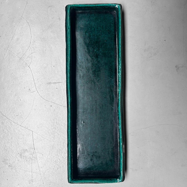 Large Japanese Ceramic Tray by Kikuyama, 1950s For Sale - Image 9 of 15