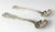 Early 20th Century Early 20th Century Pair of Silverplate Sugar or Mustard Spoons by Hall & Elton For Sale - Image 5 of 10