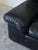 Mid-Century Modern Vintage Sofa in Black Patinated Leather from Roche Bobois, 1980s For Sale - Image 3 of 8