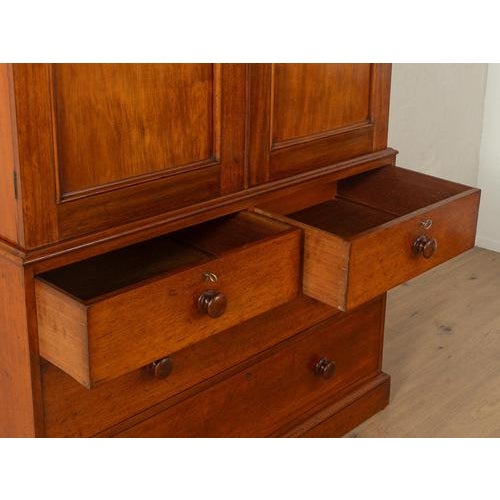 Antique Linen Press, 1840s For Sale - Image 11 of 13