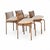 Mid-Century Modern Set of Four David Rowland Chairs For Sale - Image 3 of 11