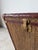 Baker Milling Road Campaign-Style Rattan & Leather Trunk Side Tables — A Pair For Sale - Image 9 of 12
