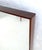 Mid-Century Modern Mid Century Modern 2" Deep Profile Solid Walnut 32x43 Rectangle Wall Mirror MINT For Sale - Image 3 of 15