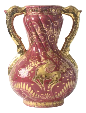 Ceramic Vase from Faience De Jemappes, 1950s