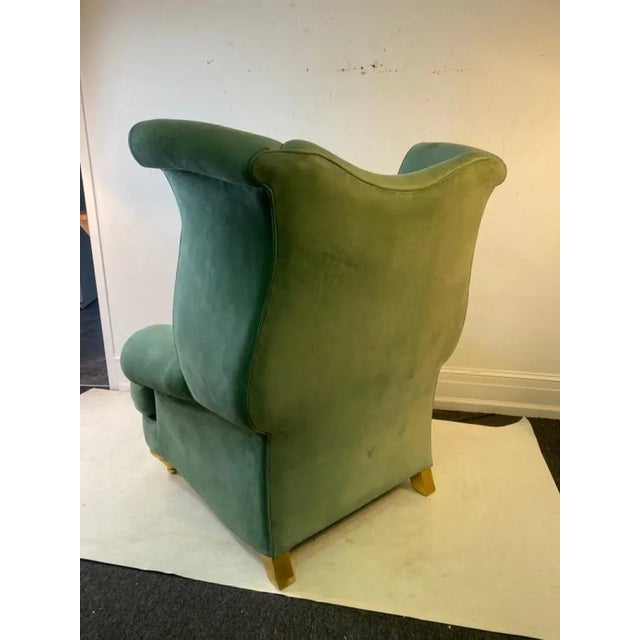 1990s Advant Garde Wing Chairs in the Manner of Salvador Dali - A Pair For Sale In Philadelphia - Image 6 of 10
