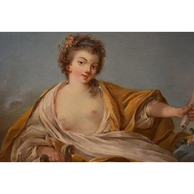 Pierre Charles Trémolières, Allegory of Music, 1730, Oil on Canvas For Sale - Image 7 of 14