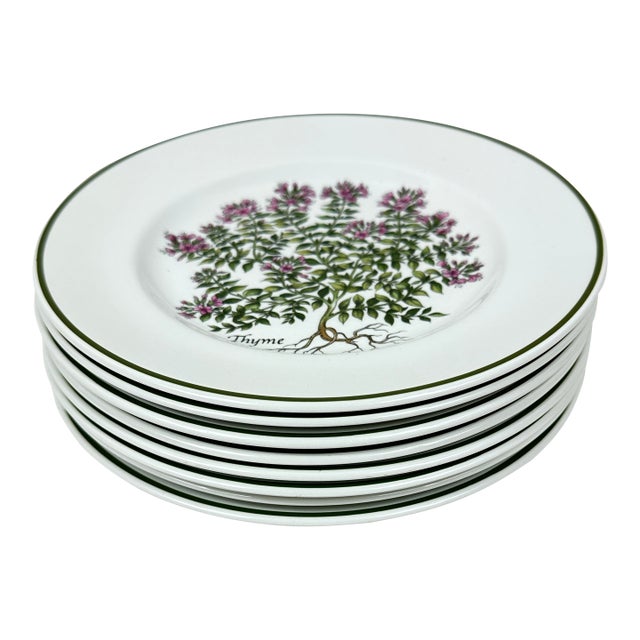 Vintage Tiffany Herbs Plates For Sale