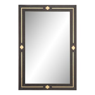 Jamie Young Lloyd Wood Rectangle Mirror For Sale