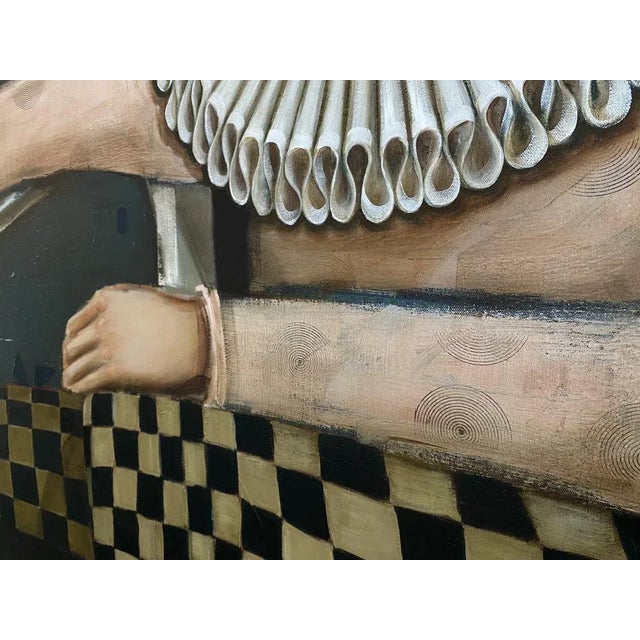 Michele Mikesell, The Cat, Oil on Canvas, 2025 For Sale - Image 4 of 9