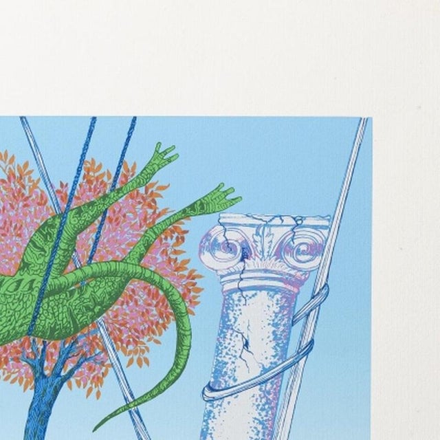 Carlos Carreiro, Composition, 1986, Screenprint For Sale - Image 4 of 6