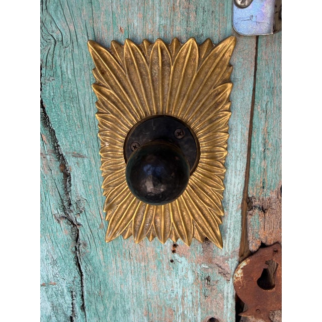 Hollywood Regency Sunburst Door Rosettes or Escutcheon Backplates For Sale - Image 11 of 14