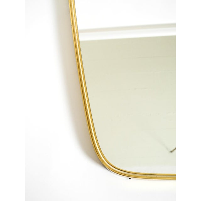 Mid-Century Modern Wall Mirrors with Brass Frames from Münchener Zierspiegel, 1950s, Set of 2 For Sale - Image 12 of 18