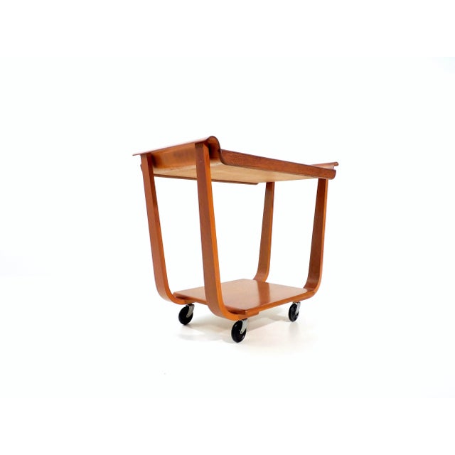 Vintage BP01 Tea Cart by Cees Braakman for Pastoe For Sale - Image 9 of 18