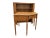 Wood Vintage Ethan Allen Corner Desk With Bookcase / Hutch For Sale - Image 7 of 9