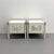 Vintage Postmodern Faux Bamboo & Cane Bedside Tables – Pair For Sale In West Palm - Image 6 of 6