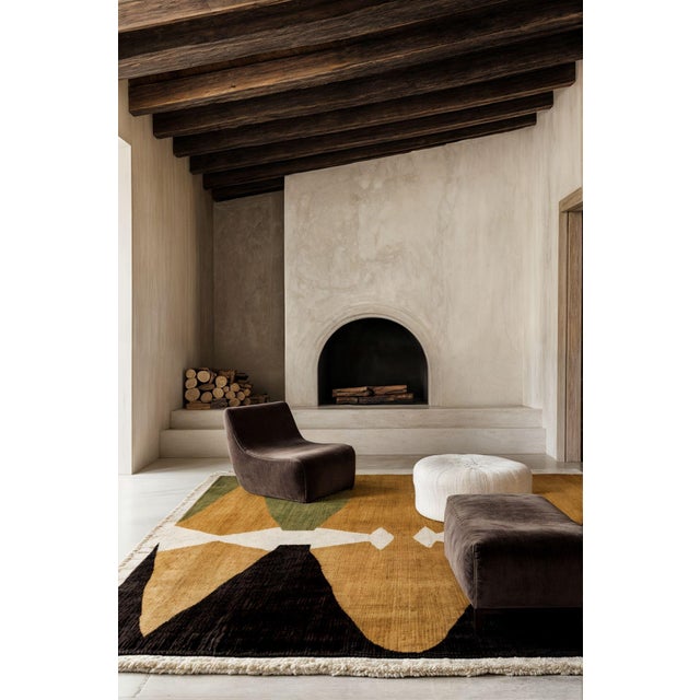 Contemporary Citrus Runner Rug by Tapis Studio for Hommés Studio For Sale - Image 3 of 5