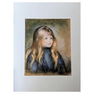 Pierre-Auguste Renoir, Portrait of Edmond Renoir, Lithograph For Sale