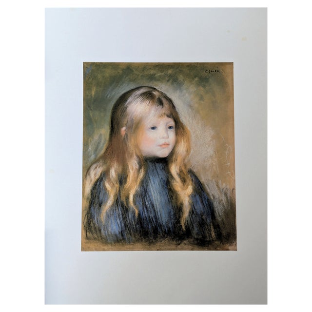 Pierre-Auguste Renoir, Portrait of Edmond Renoir, Lithograph For Sale