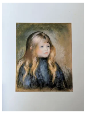 Pierre-Auguste Renoir, Portrait of Edmond Renoir, Lithograph