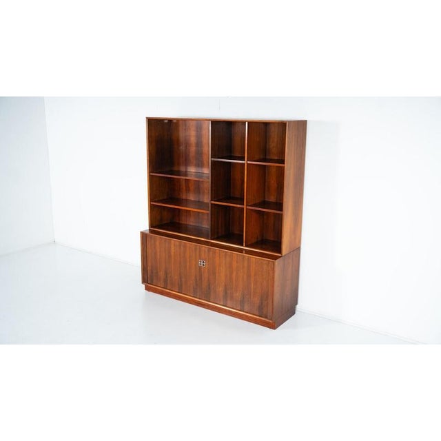 Wood Mid-Century Bookcase by Arne Vodder for Sibast, 1960s For Sale - Image 7 of 17