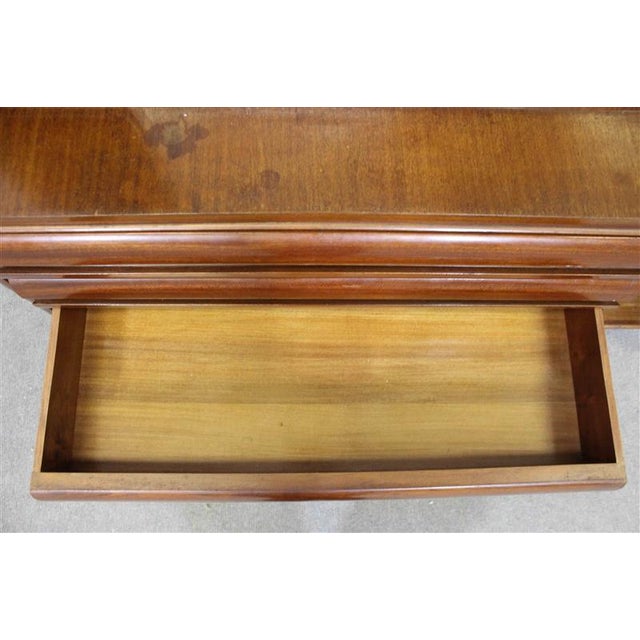 Wood 1950s Gio Ponti style Italian Cabinet For Sale - Image 7 of 9